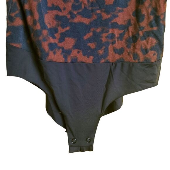 NWT L'Agence Ford Tortoiseshell Bodysuit Size XS - Picture 5 of 11